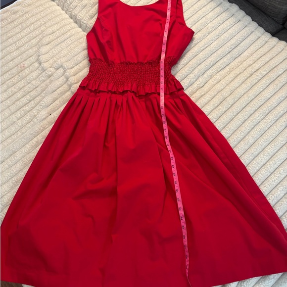ANTONIO MELANI Red Midi Dress - Picture 11 of 13